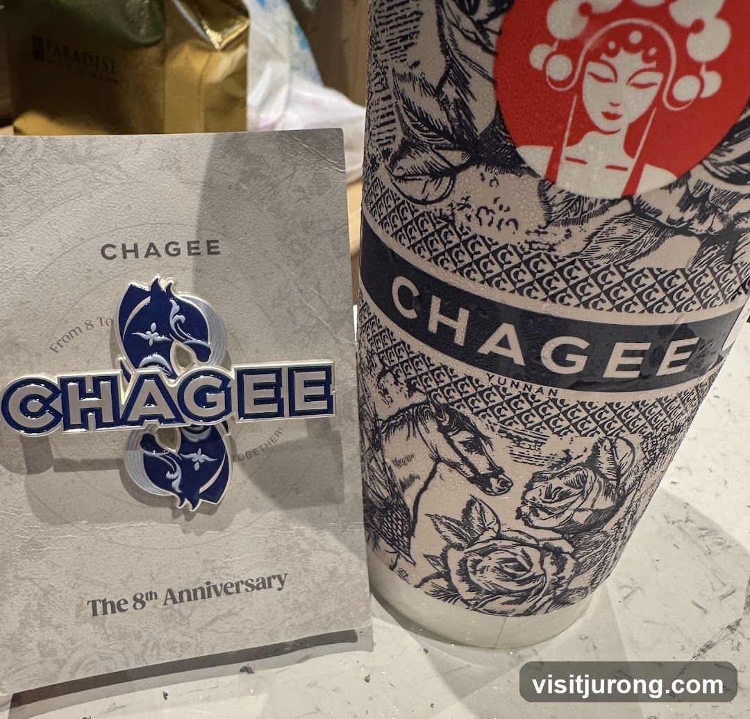 Chagee 8th Anniversary Merchandise