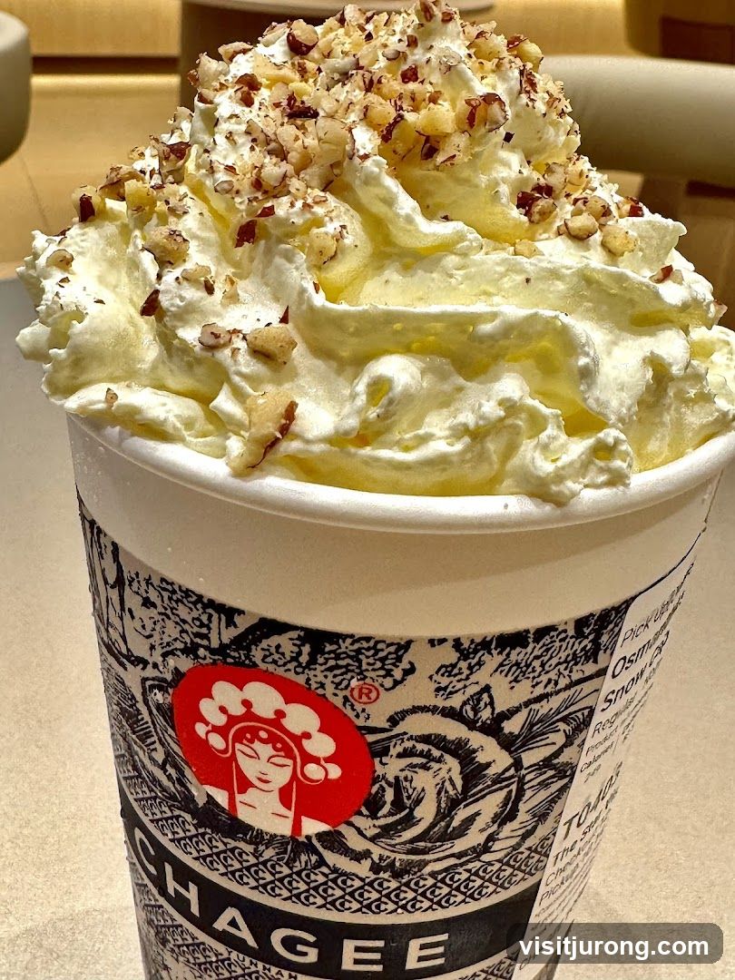 Whipped Cream Topped Drink
