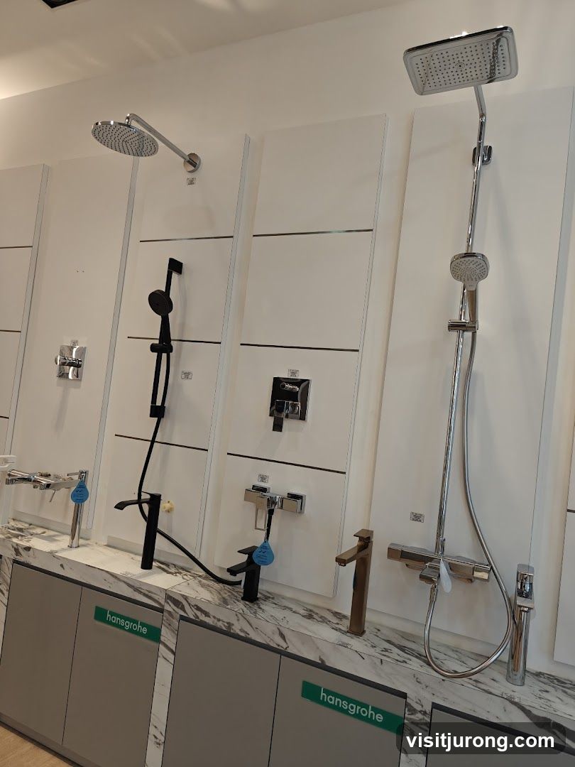 Bathroom Fixtures Display