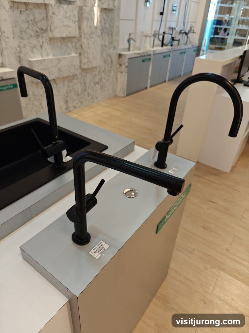 Modern Faucets Display