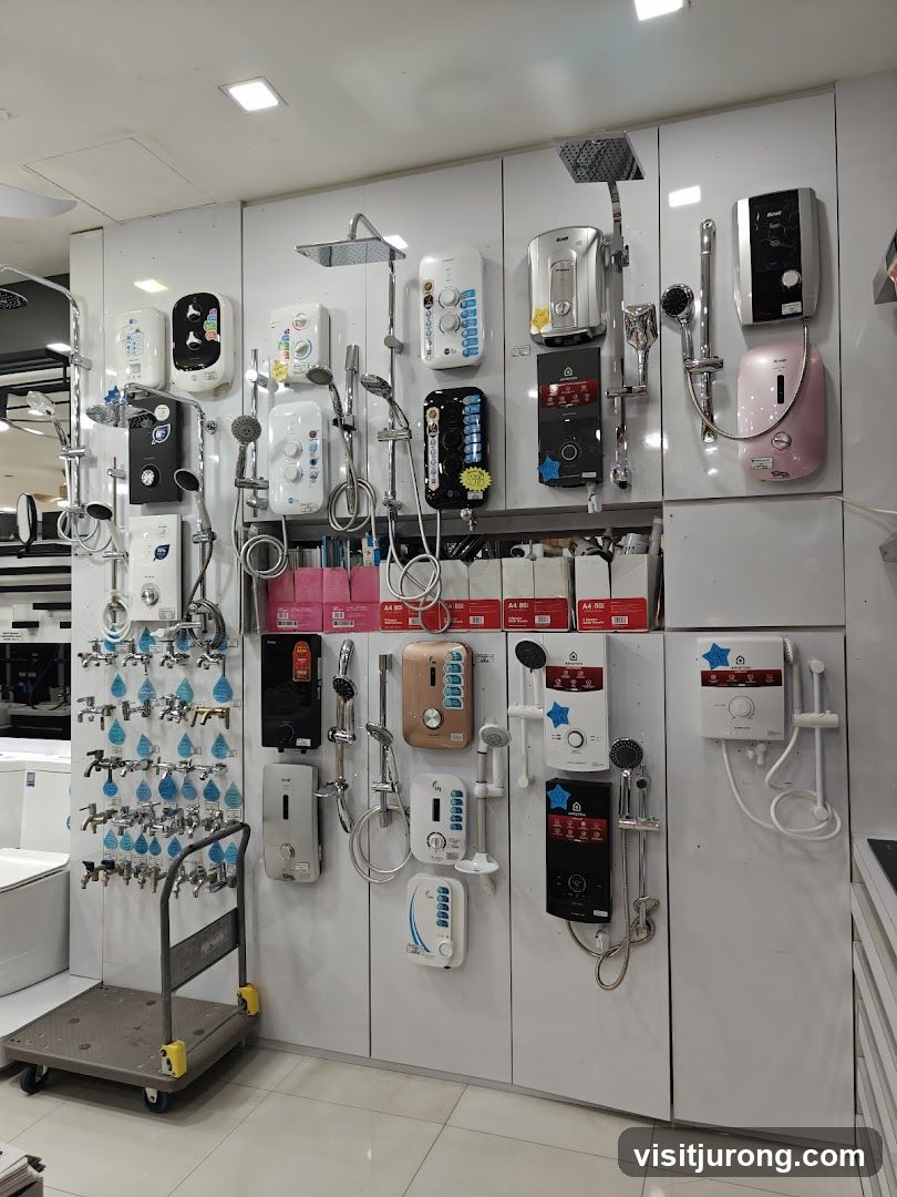 Bathroom Fixtures Display