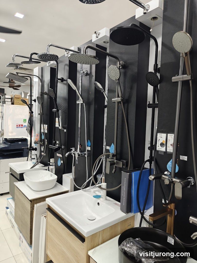 Bathroom Fixtures Display