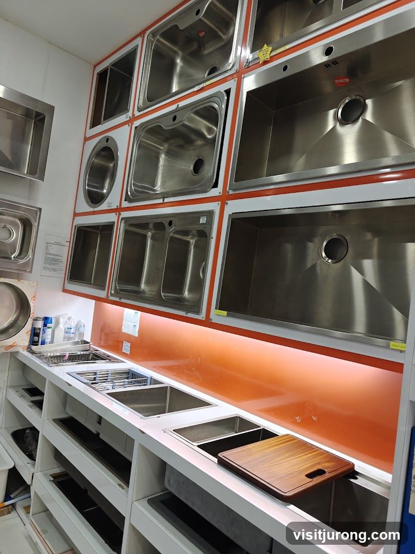 Display of Sinks