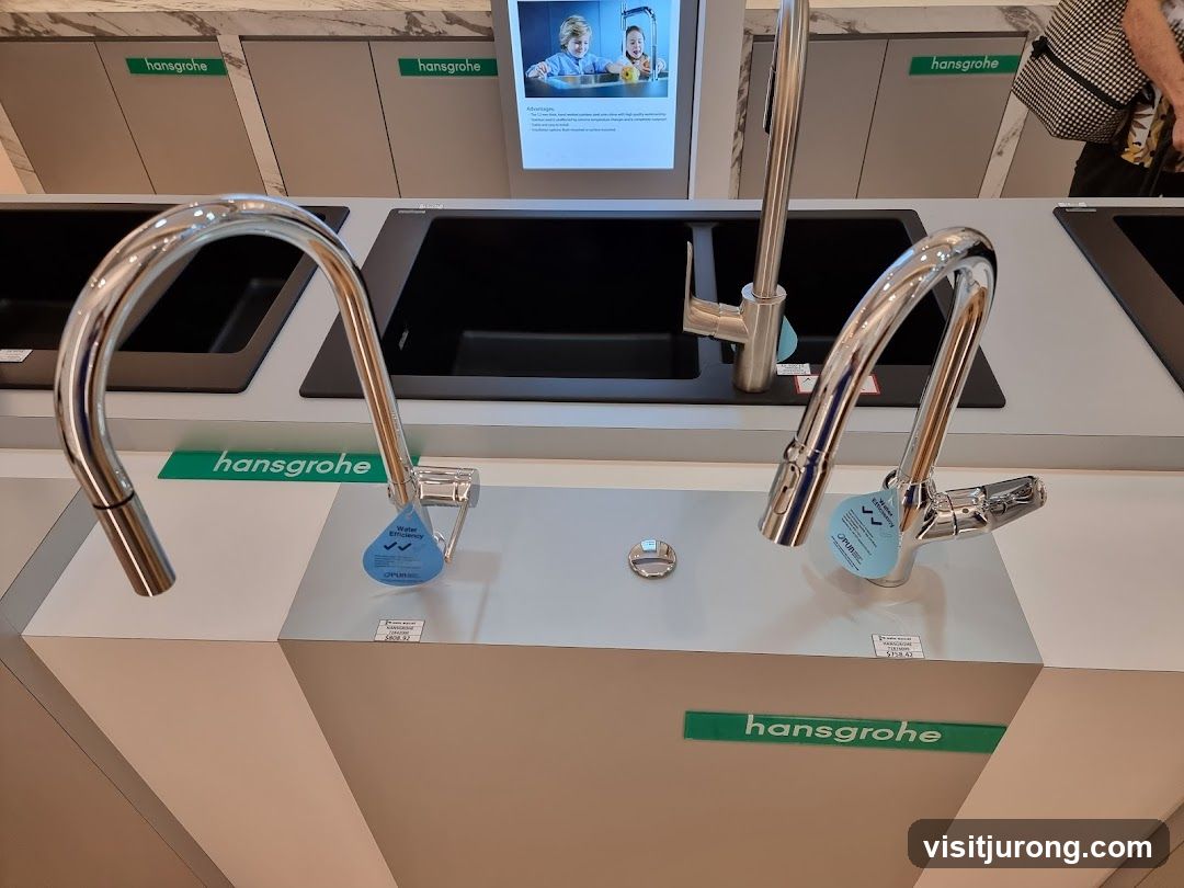 Hansgrohe Faucets Display