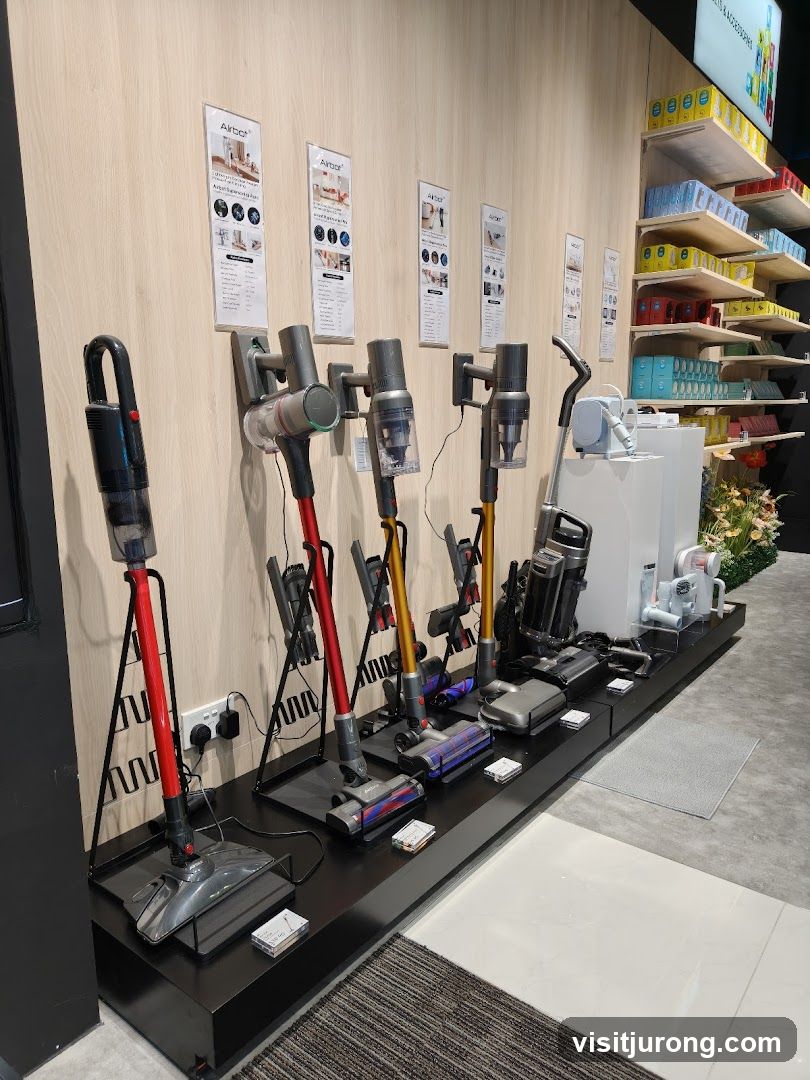 Vacuum Cleaners Display