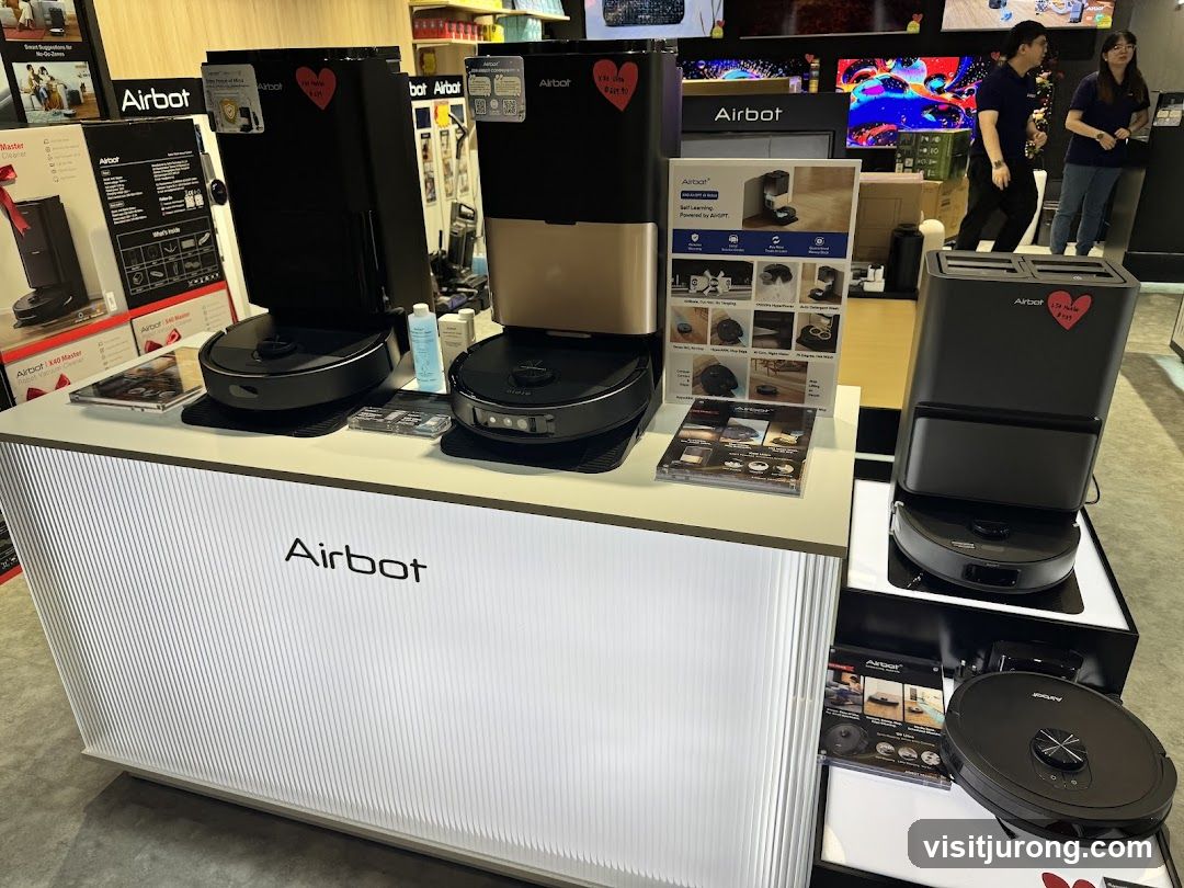 Airbot Robot Vacuums Display