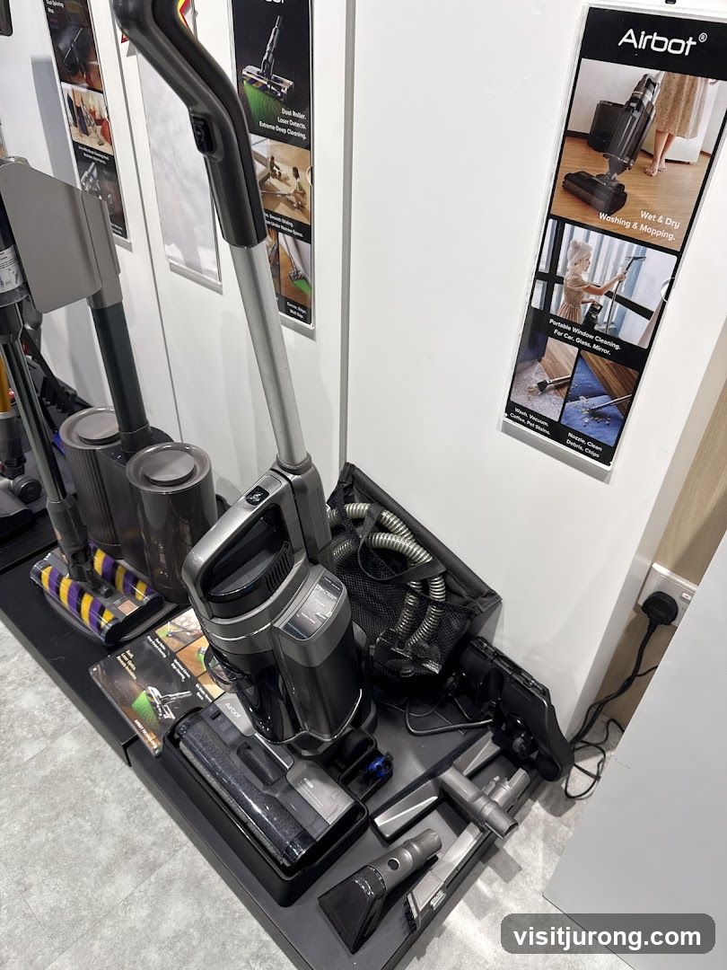 Vacuum Cleaners and Accessories Display