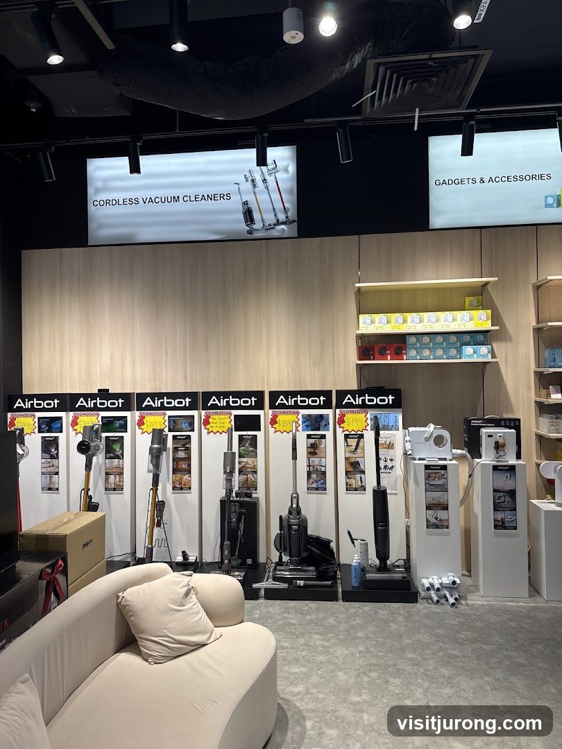 Airbot Vacuum Cleaner Display