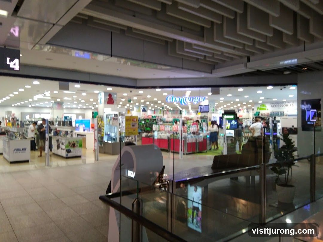 Electronics Store Interior