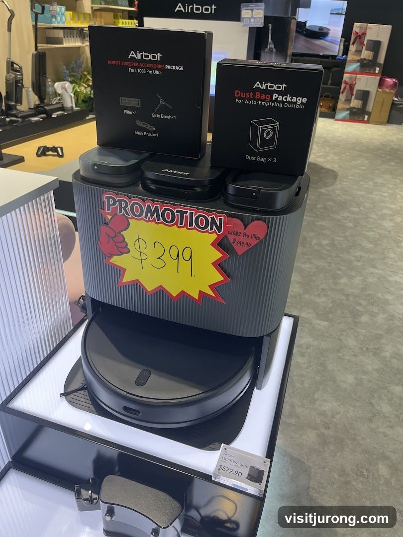 Airbot Robot Sweeper Promotion