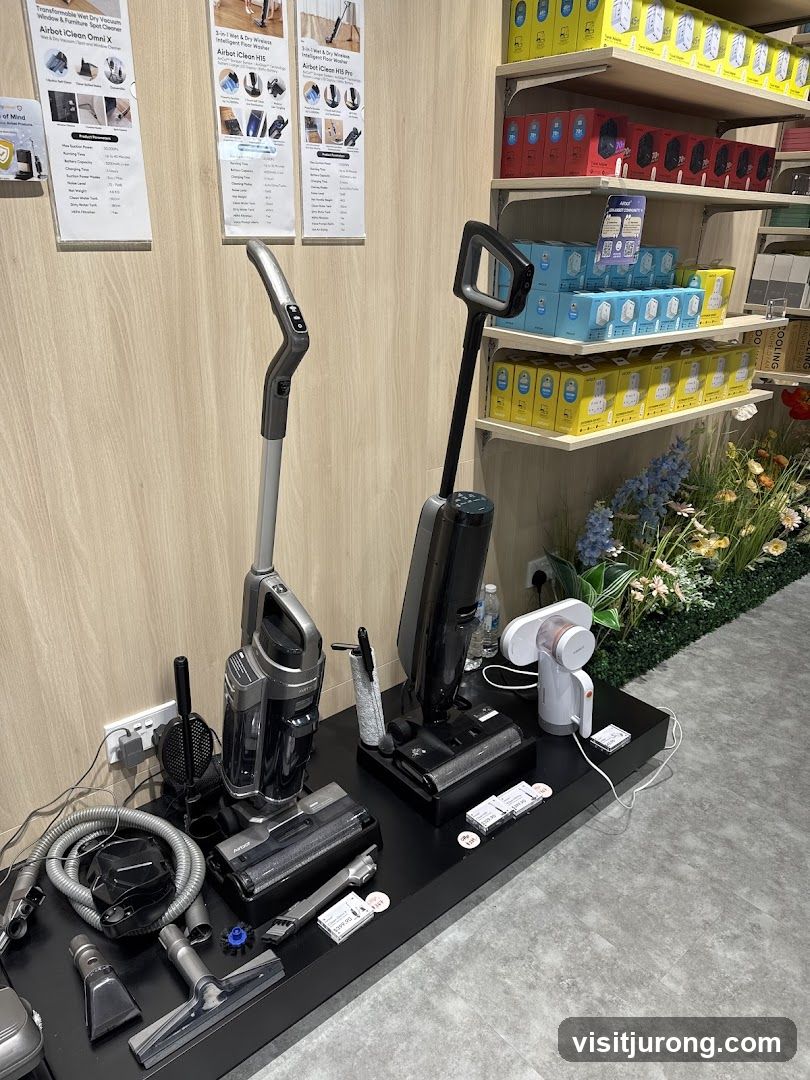 Vacuum Cleaners Display