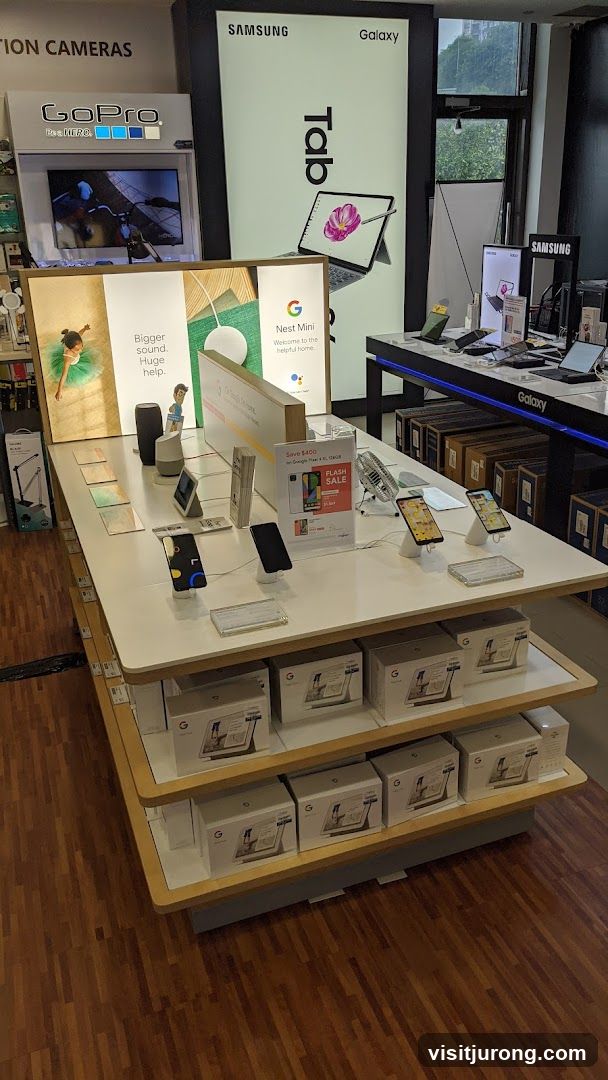 Electronics Store Display