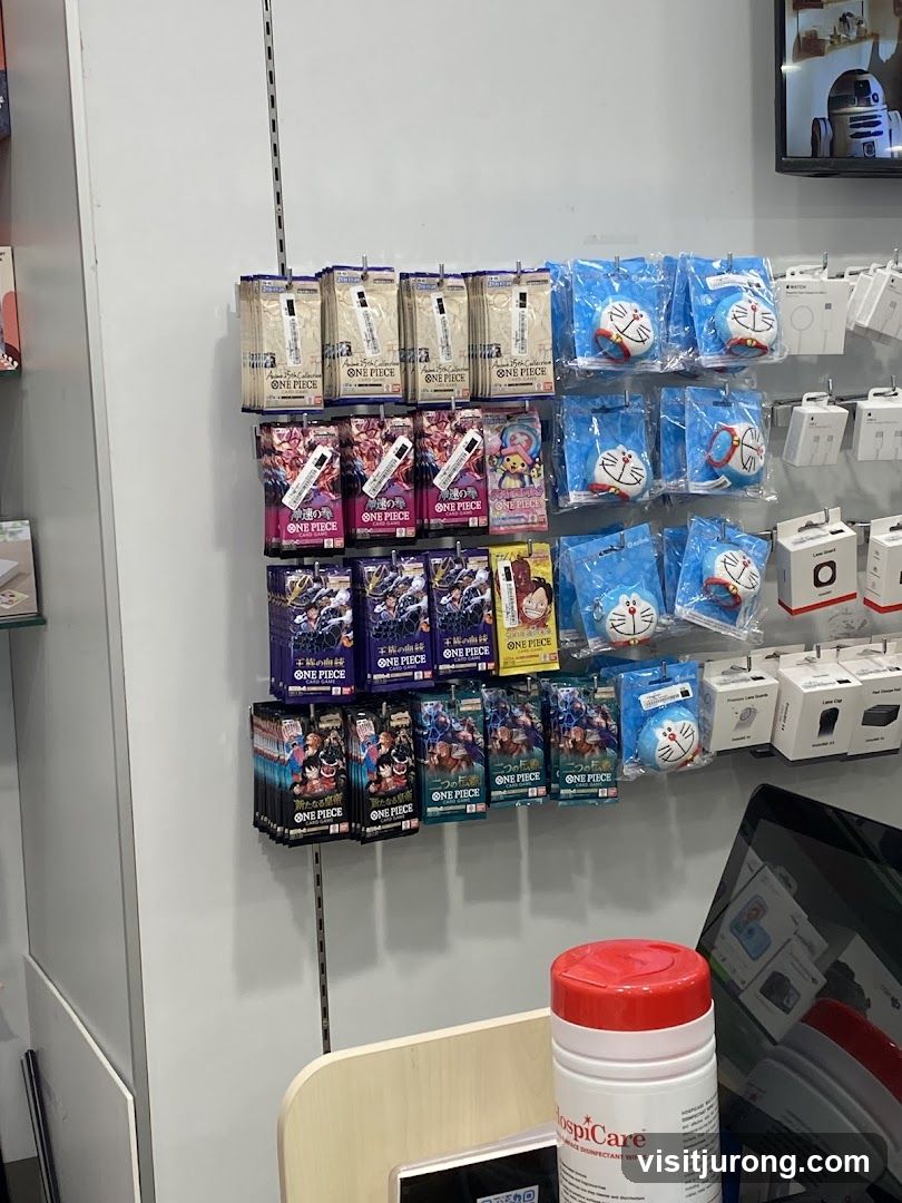 Anime Merchandise Display
