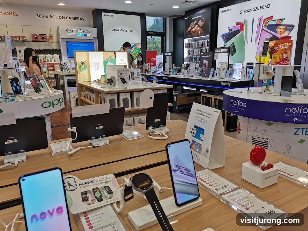Electronics Store Display
