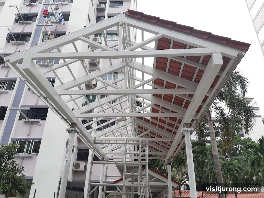 Under construction canopy
