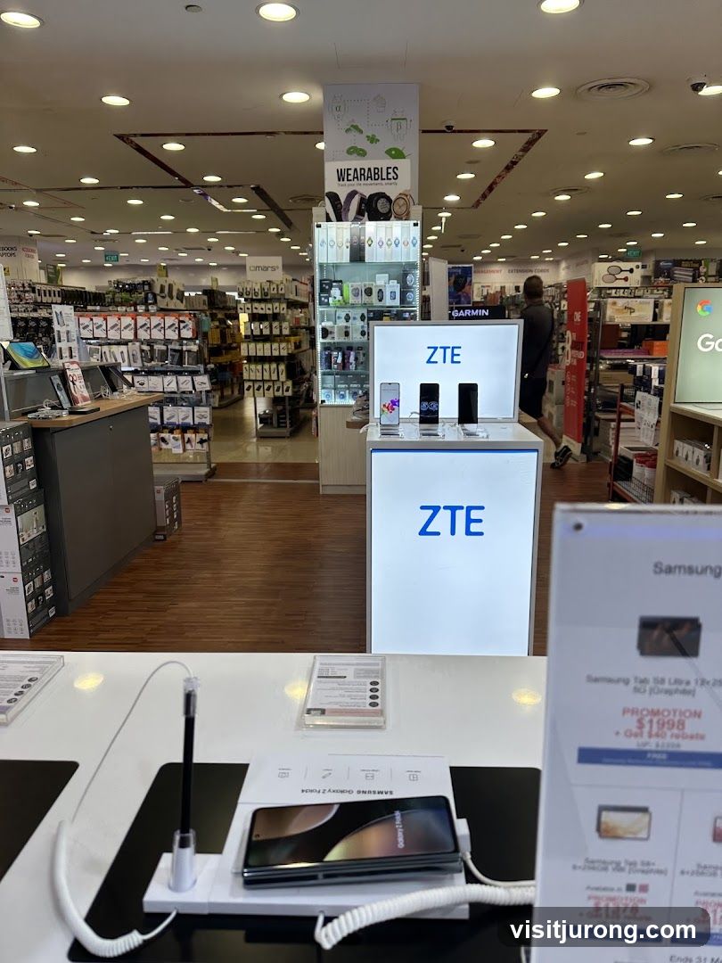 Electronics Store Display