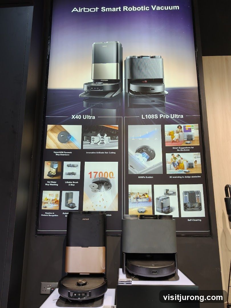 Airbot Smart Robotic Vacuum Display