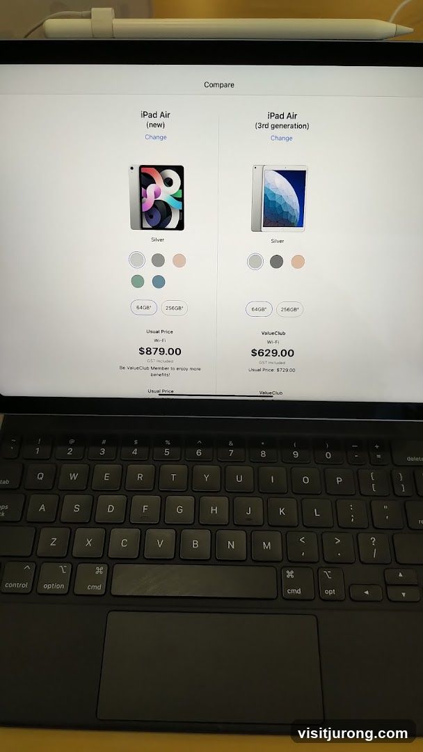 iPad Air Comparison