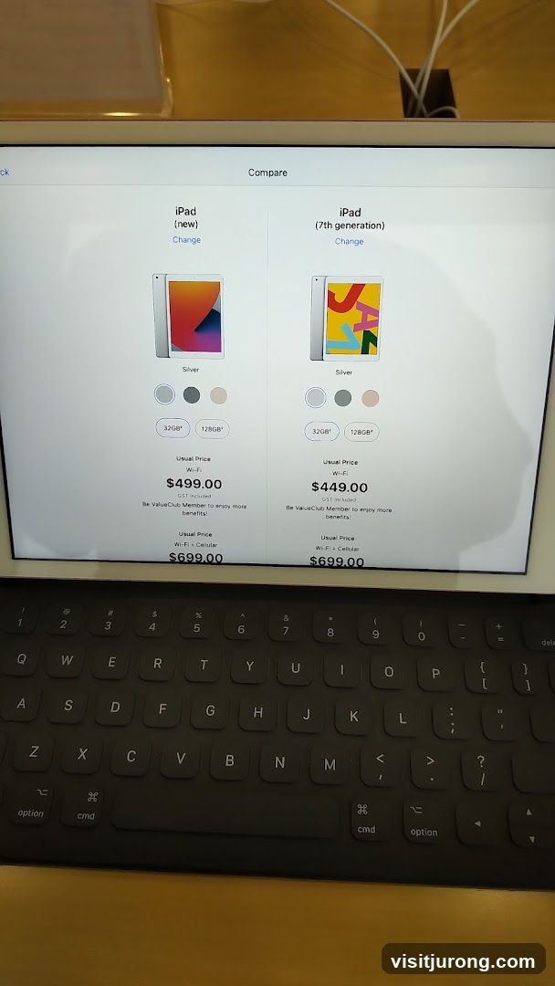 iPad Comparison