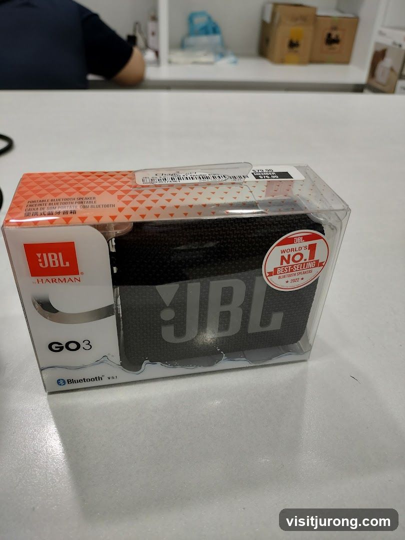 JBL GO 3 Portable Bluetooth Speaker