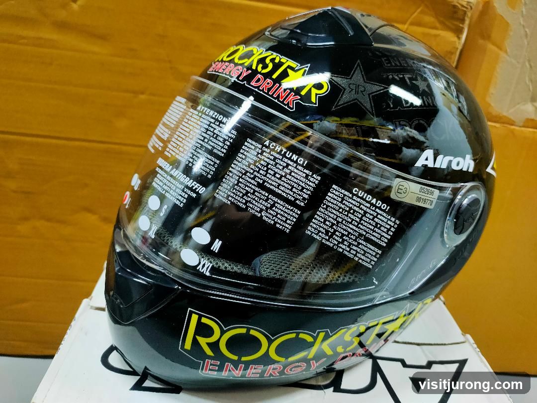 Rockstar Energy Drink Helmet