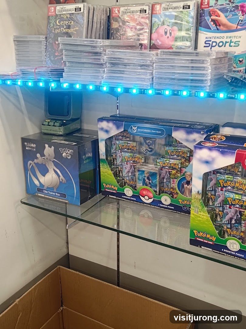 Video Games and Trading Cards