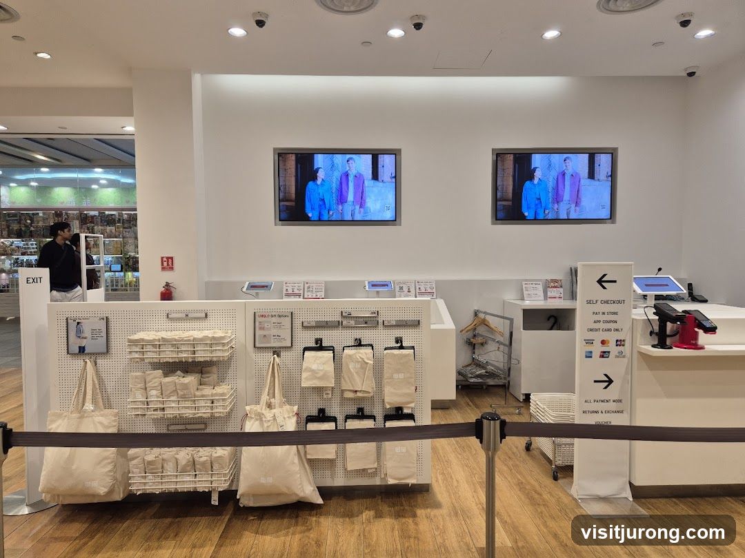 Retail Store Checkout Area