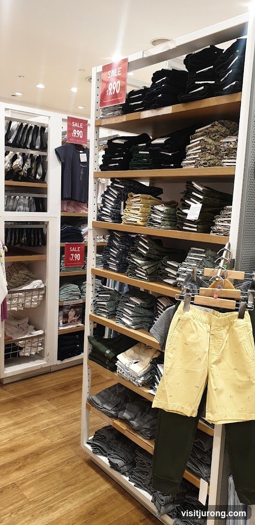 Clothing store sale display