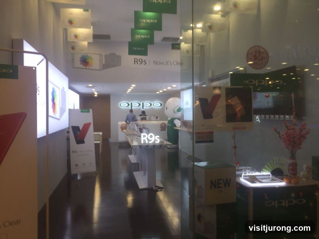 Oppo Store Interior
