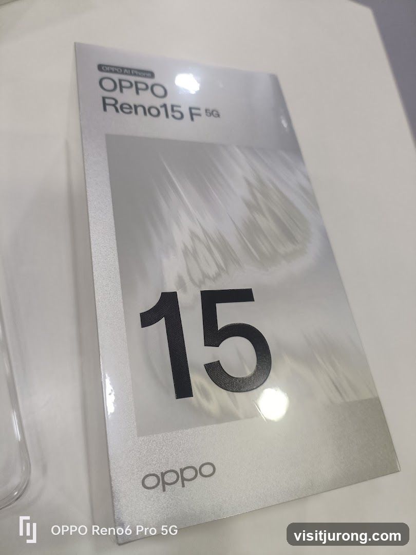 OPPO Reno15 F 5G Phone Box