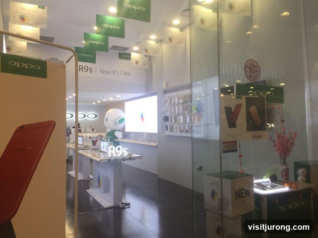 Oppo Store Interior