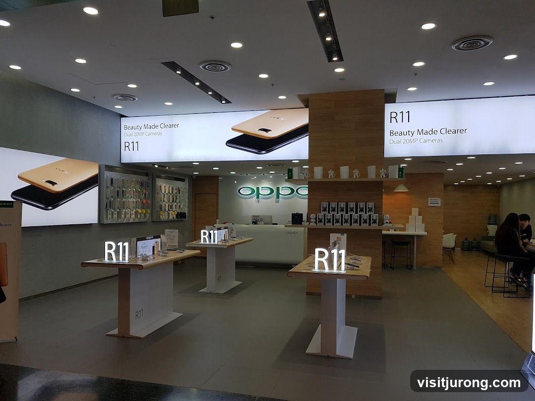 OPPO R11 Store Display