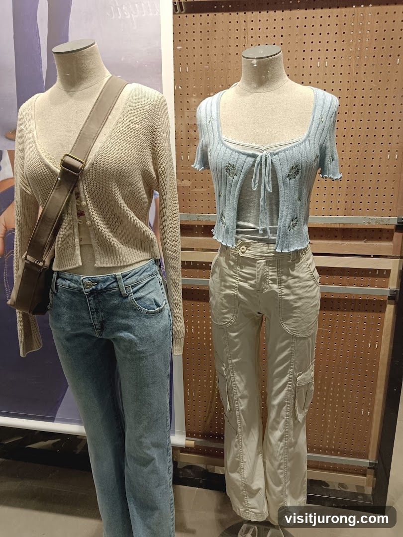 Mannequins in store display