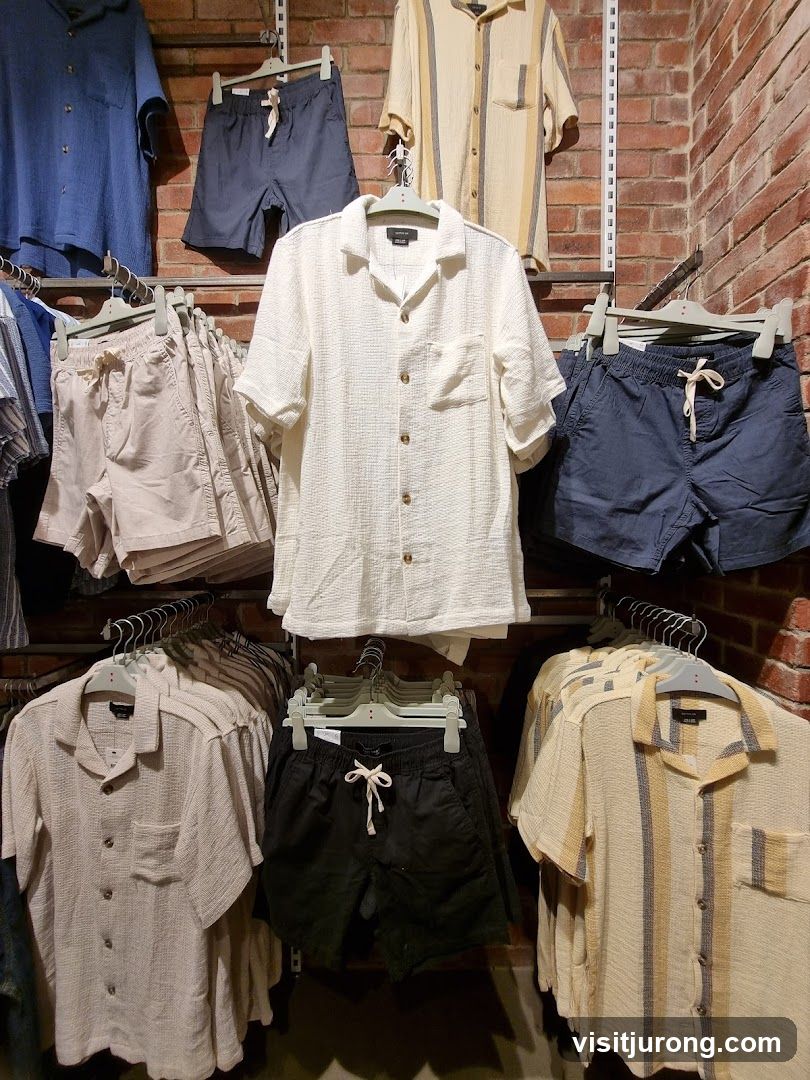 Men's Apparel Display