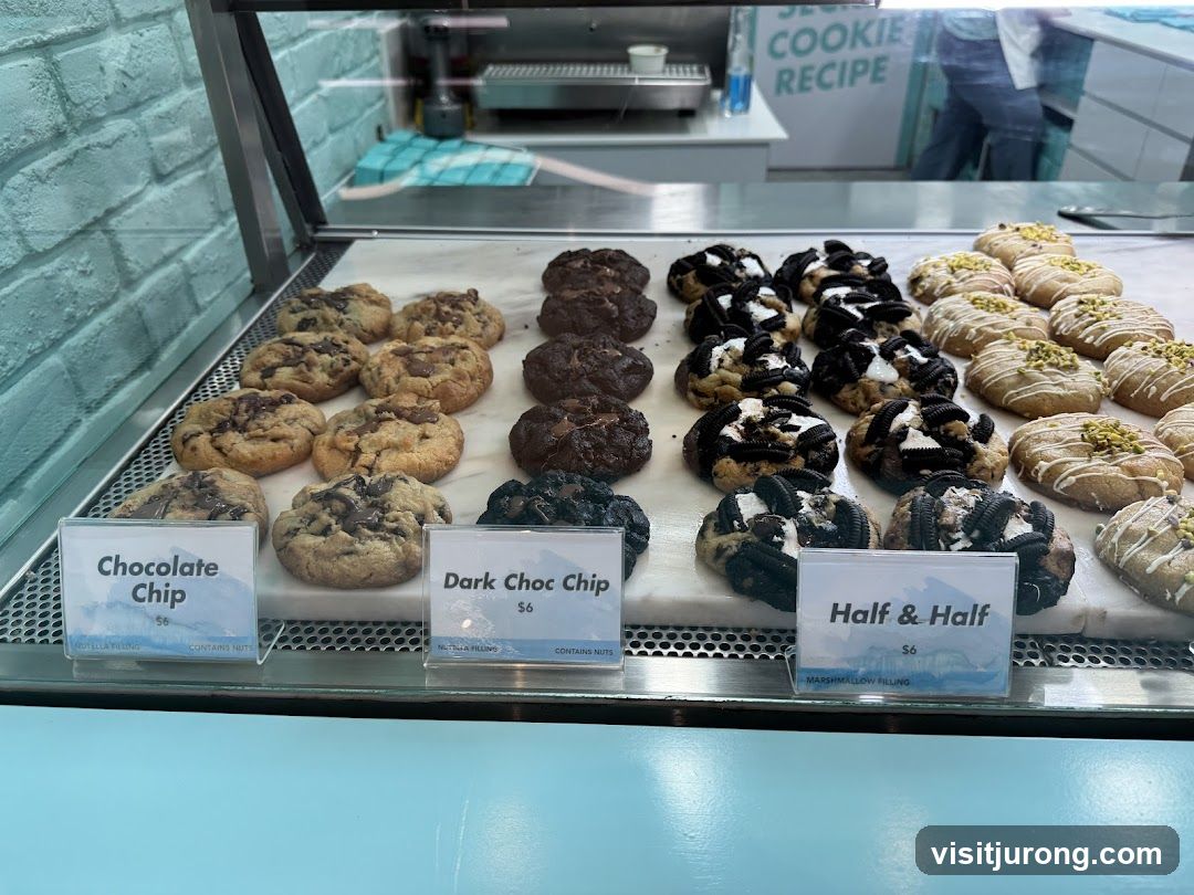 Cookies on display