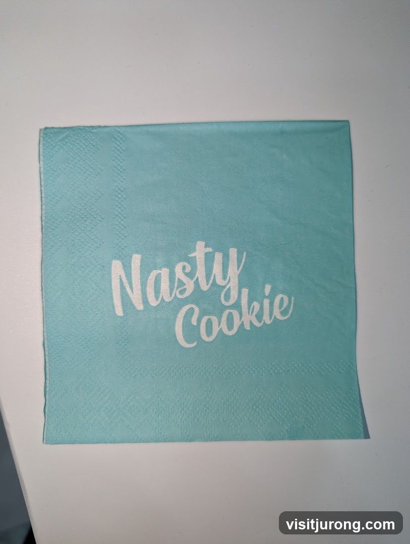 Nasty Cookie Napkin
