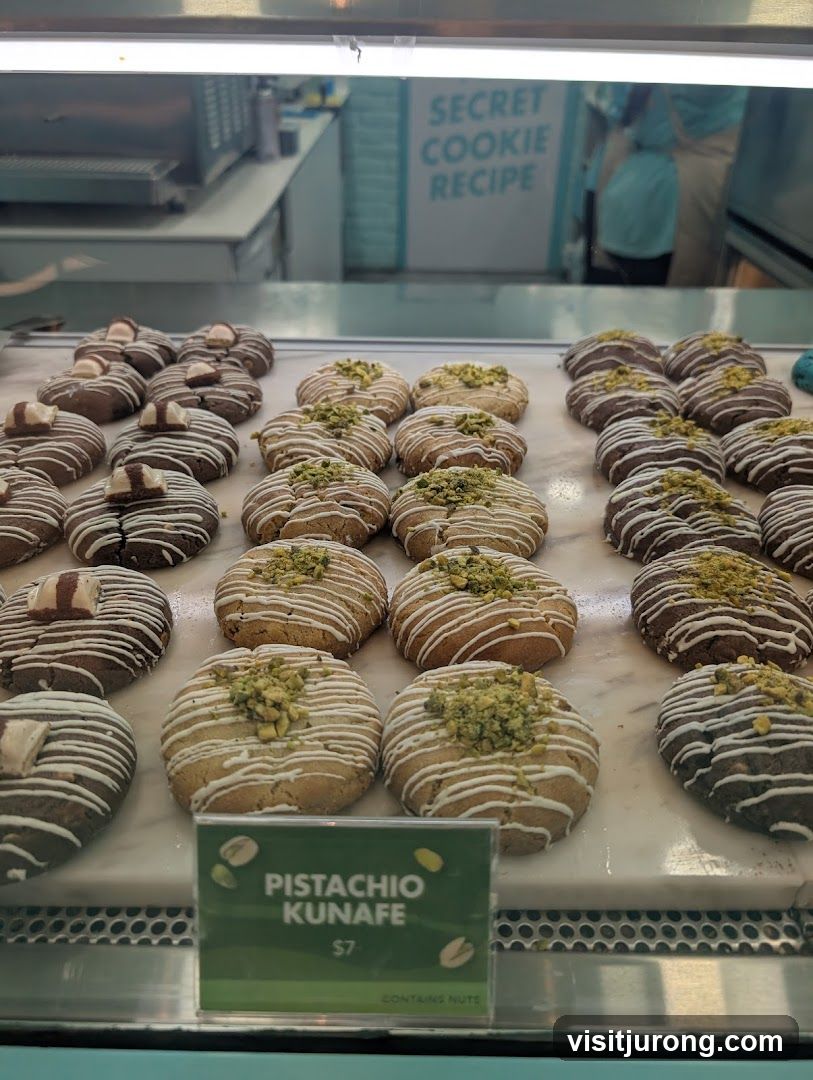 Cookies in a Display Case