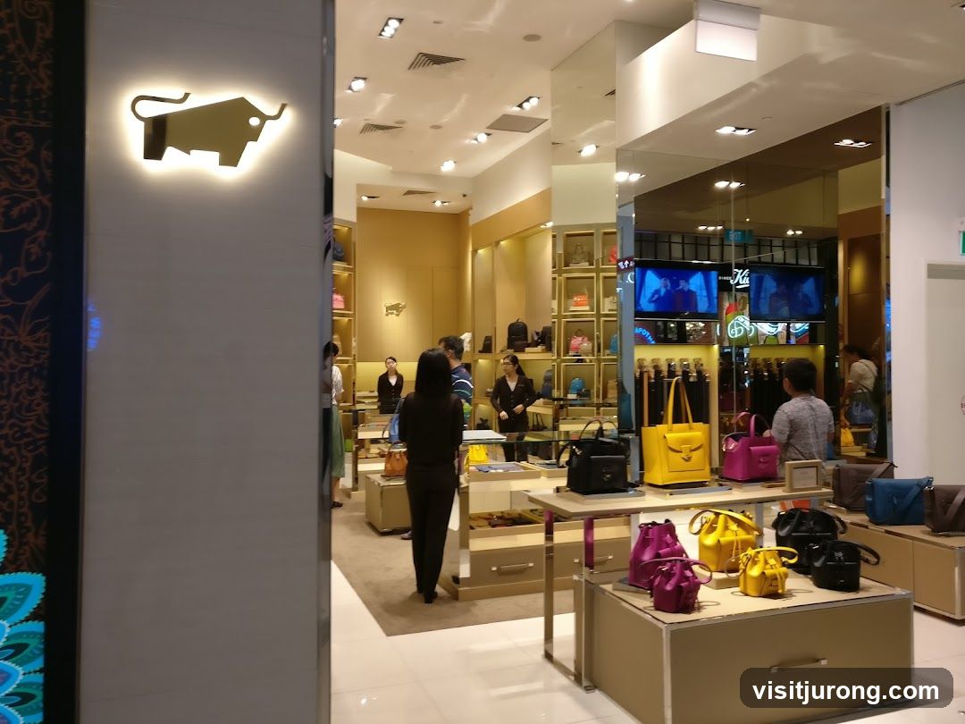 Leather Goods Store Interior