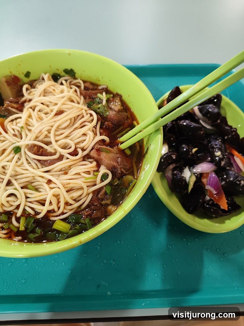 Noodle Soup with Side Dish