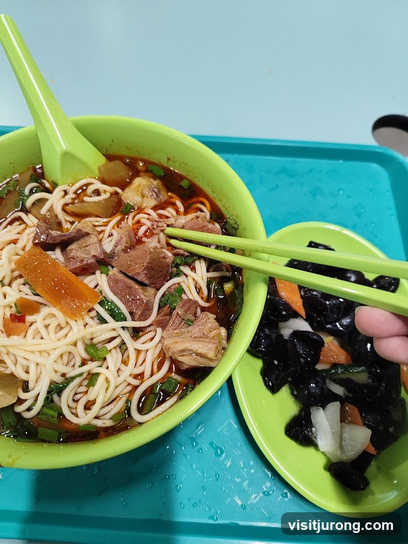 Noodle Soup with Side Dish