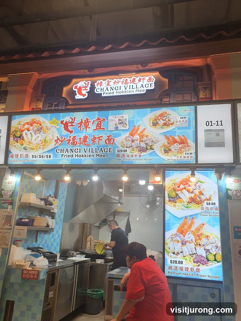 Changi Village Fried Hokkien Mee Stall
