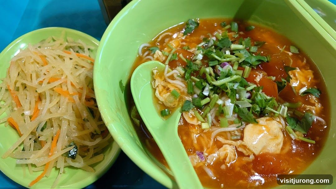 Noodle Soup with Side Dish