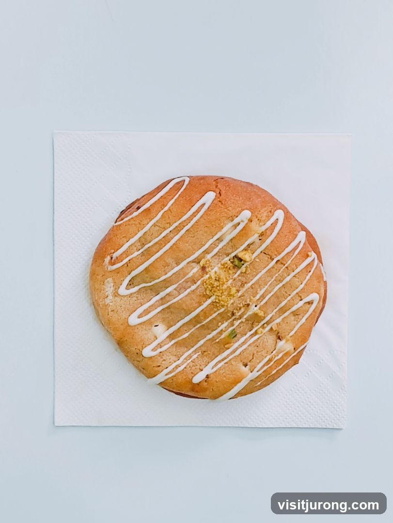 Cookie with White Icing