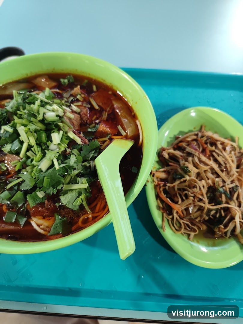 Noodle Soup and Side Dish