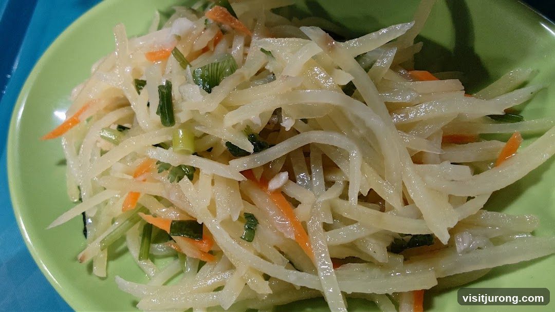 Shredded Potato Salad