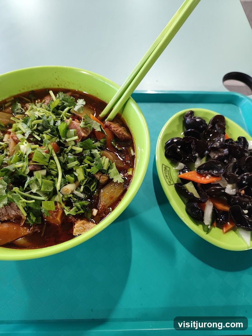 Noodle Soup and Side Dish