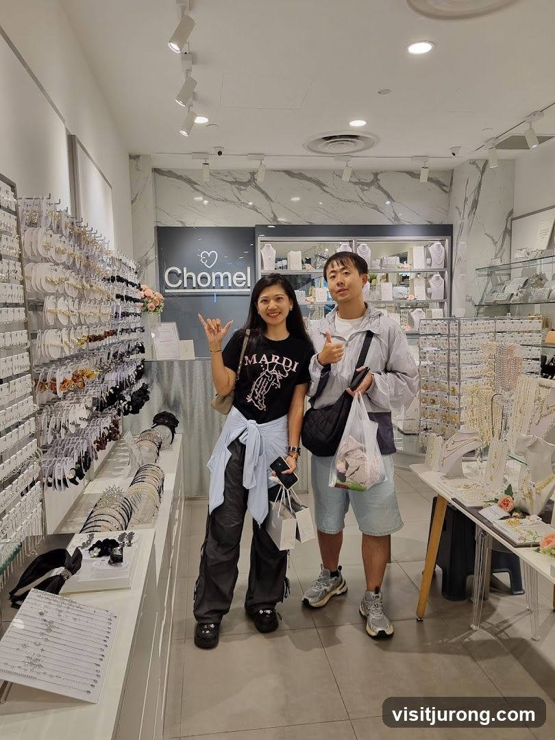 Couple in a Jewelry Store