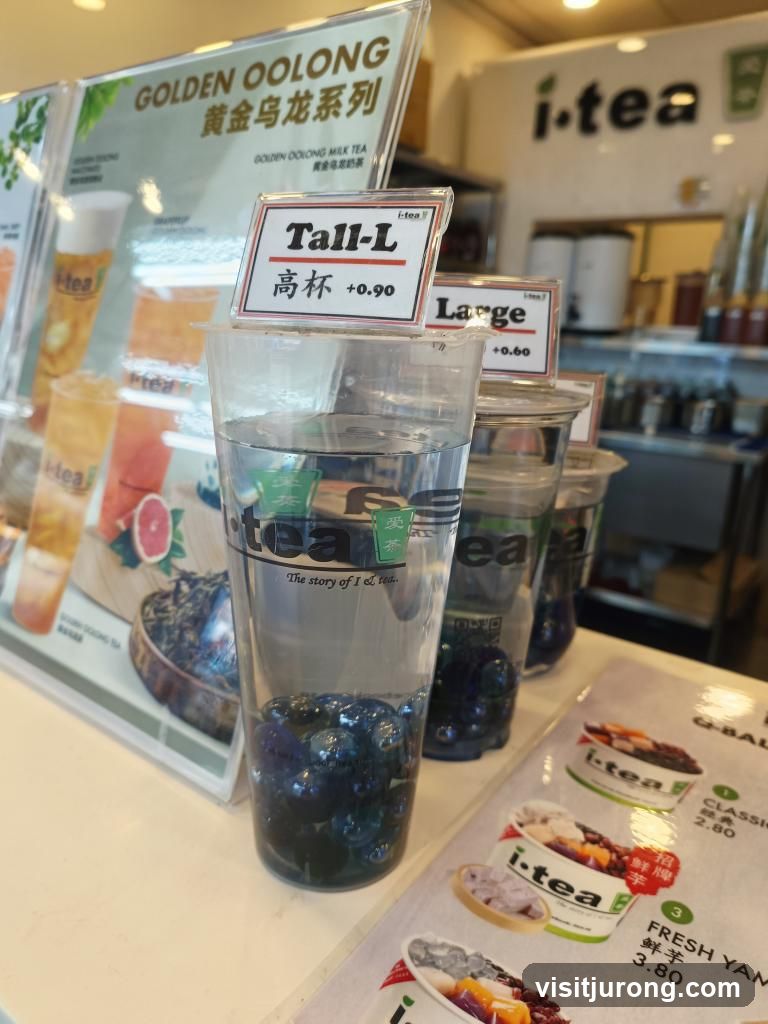 I-tea Menu