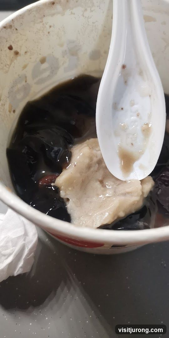 Dessert with Spoon