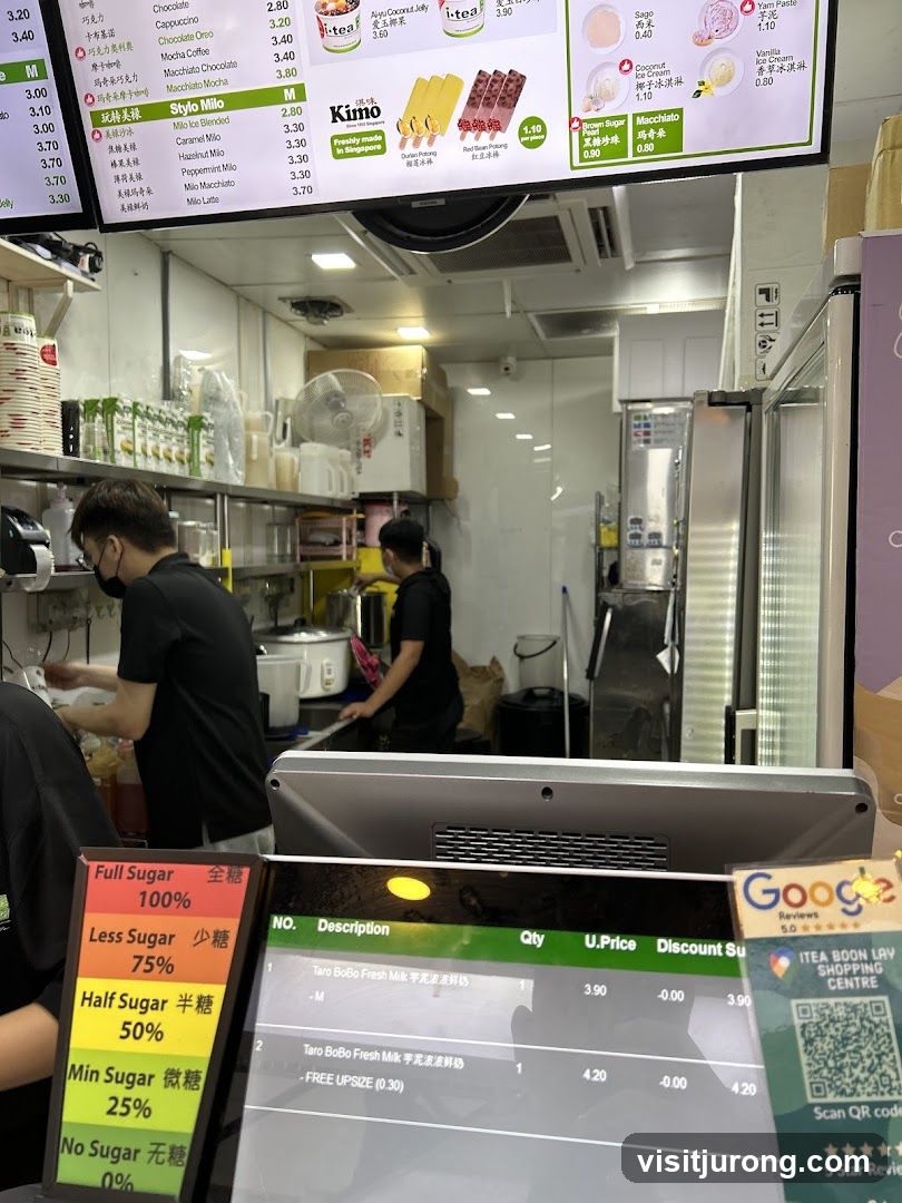 i-tea Menu